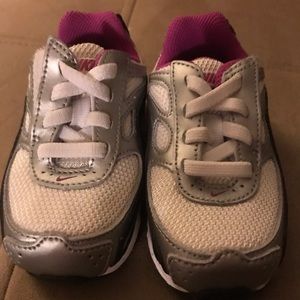 Baby girl Nike shoes size 5